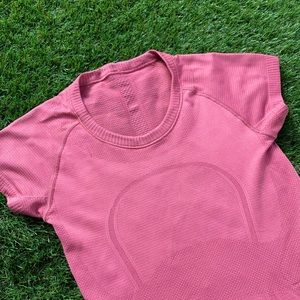 pink Swiftly Tech Short Sleeve Shirt lululemon